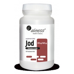 Jod (Potassium iodide) 200 tabletek Vege Aliness
