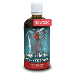 Angio Herbs (Angioherbs) 100ml Żyły Tętnice