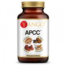 APCC™   (ekstrakt Kordyceps, Czaga, Shitake, Reishi) 100 kapsułek Yango